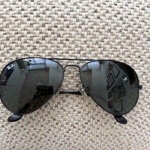Ray-Ban Classic Black Aviator Sunglasses